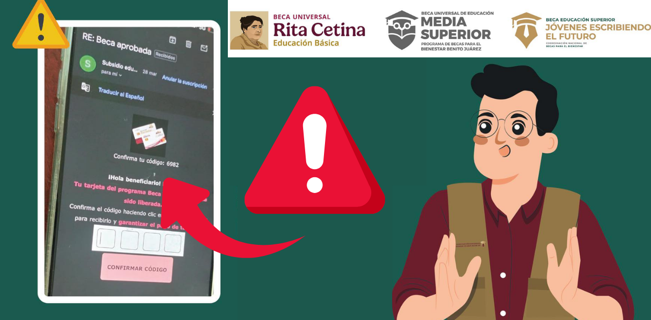 Becas Benito Juárez: emiten importante AVISO sobre código para recoger la Tarjeta