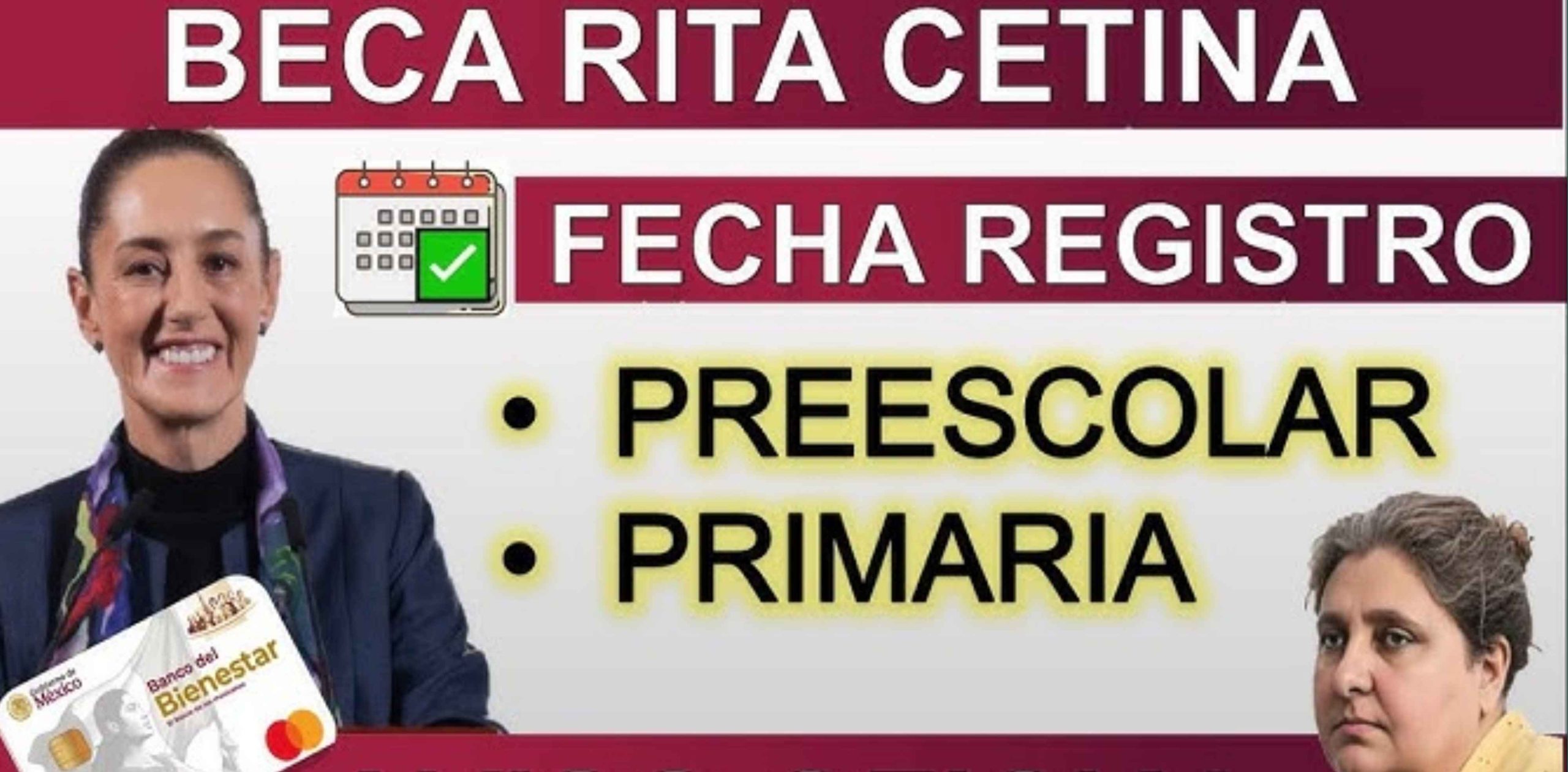 Anuncian fecha de INSCRIPCIONES de la Beca Rita Cetina para kínder y primaria