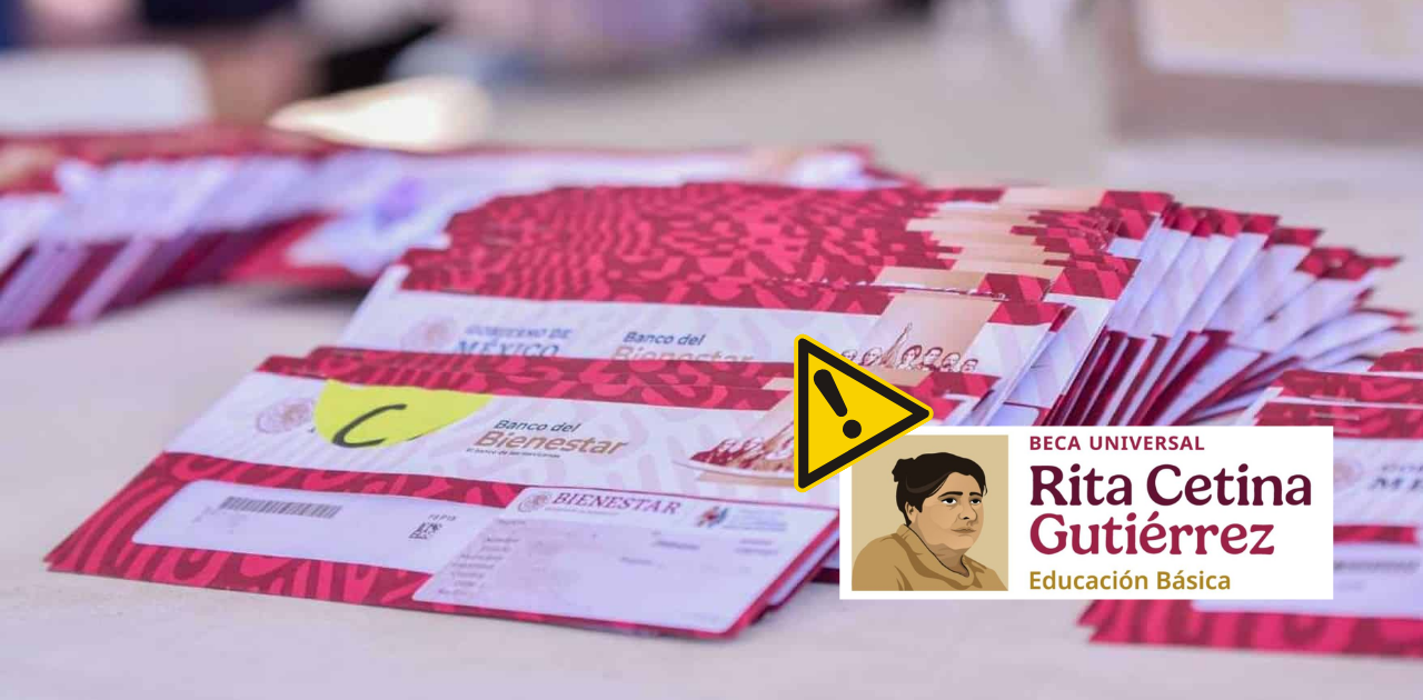 Si recibiste tarjeta en abril de la Beca Rita Cetina este aviso es para ti