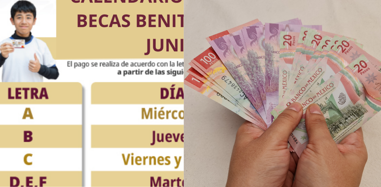 Alumnos que reciben la Beca Benito Juárez del 16 al 20 de junio. Revisa si estás