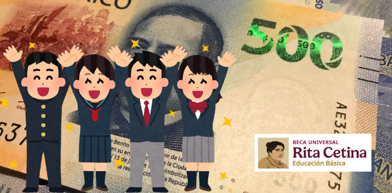 Estudiantes que cobran hoy miércoles 8 de octubre la Beca Rita Cetina. Checa si te toca
