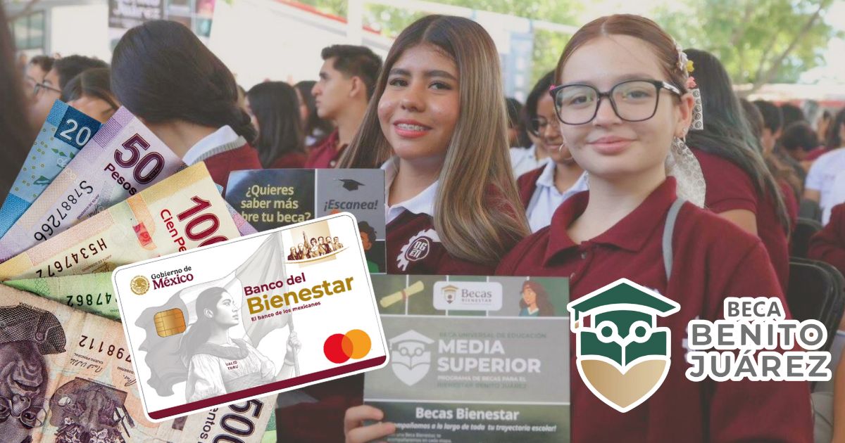 Estudiantes que cobran hoy 20 de octubre la Beca Benito Juárez. Checa si te toca