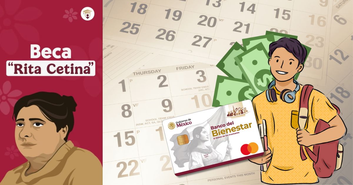 Estudiantes que cobran mañana 15 de octubre la Beca Rita Cetina. Checa si te toca