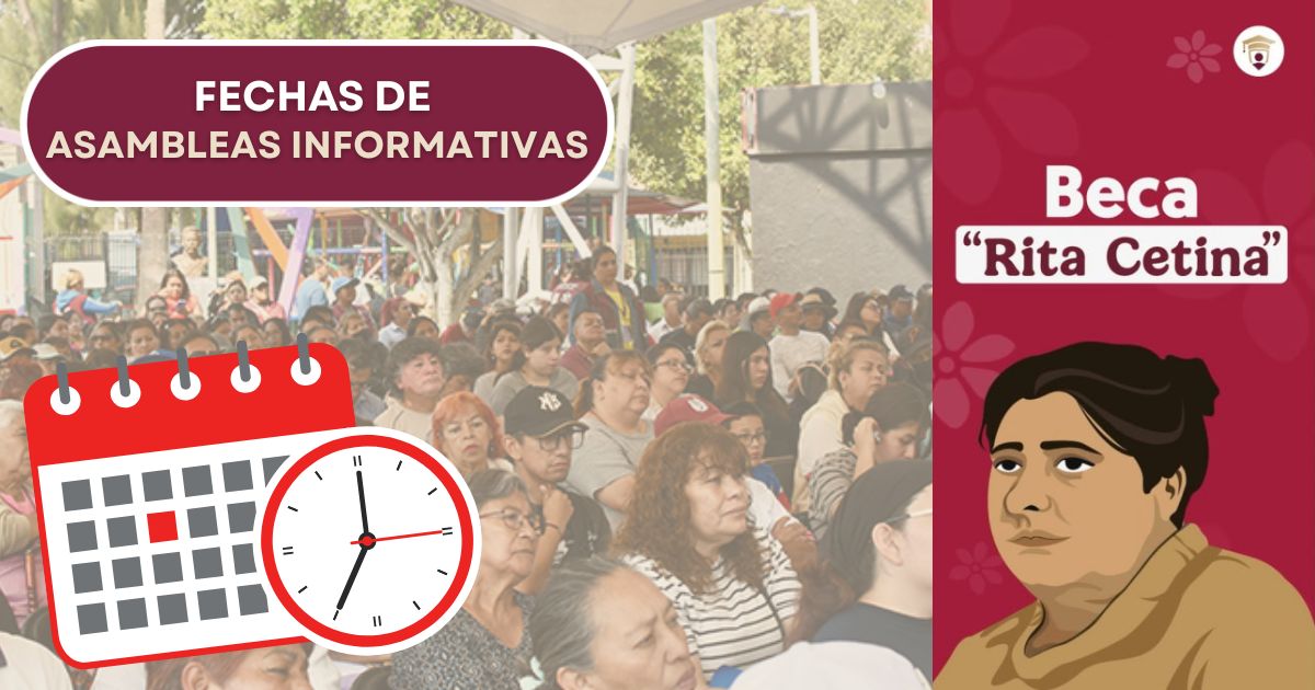 fechas de las asambleas informativas para primaria. Checa cuándo te toca