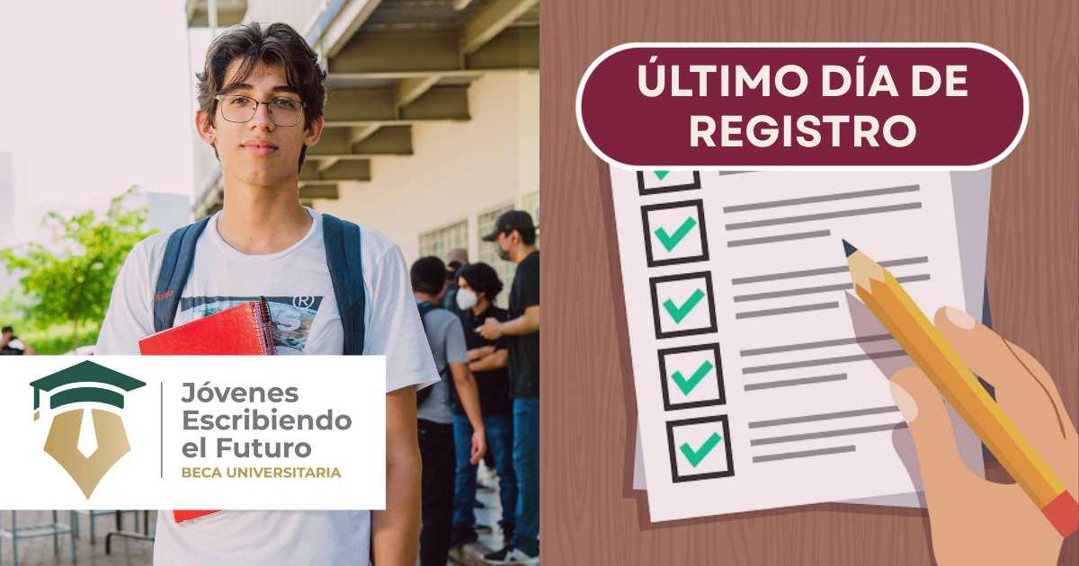Hoy último día para solicitar la Beca Jóvenes Escribiendo el Futuro 2025. No te quedes fuera