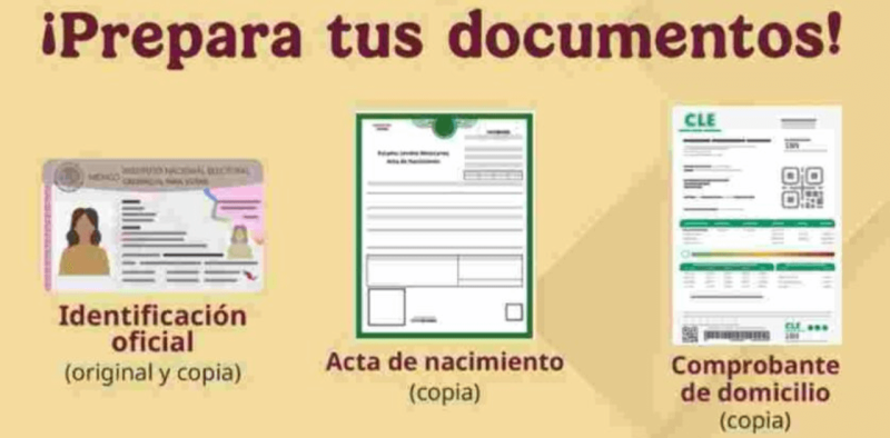 estos son los documentos que te van a pedir para recoger la Tarjeta de las Becas Bienestar