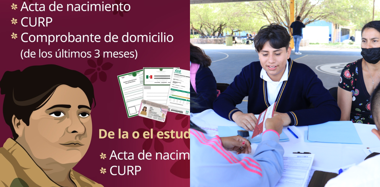 Documentos para la entrega de tu tarjeta de la Beca Rita Cetina 2025. Lista completa